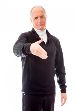 el için el sıkışma