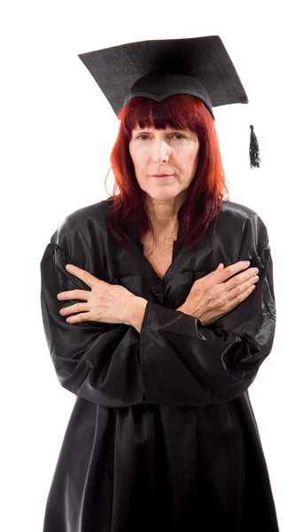 Student shivering — Stock Photo, Image