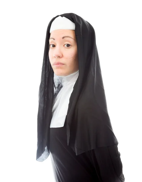 Молодая монахиня — стоковое фото