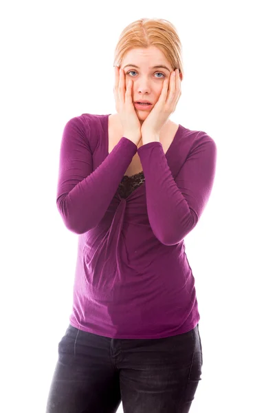 Woman disappointed — Stock Photo, Image