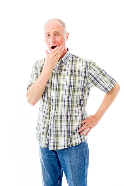 Man looking shocked — Stock Photo, Image