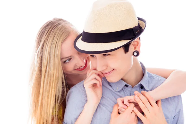 Couple embracing — Stock Photo, Image