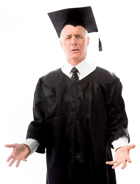 Graduate questioning — Stock Photo, Image