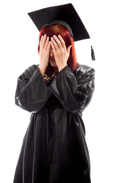 Student looking frustrated — Stock Photo, Image