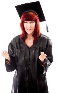 Öğrenci heyecanlı