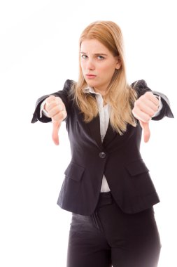 başparmak aşağı hareketi