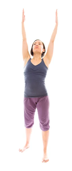 Woman exercising — Stock Photo, Image