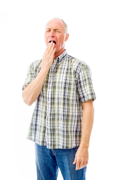Hombre bostezando —  Fotos de Stock