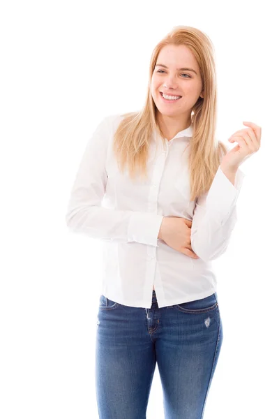 Mujer sonriendo —  Fotos de Stock