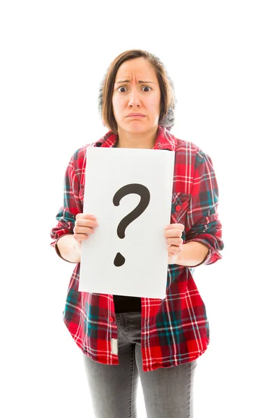 Question mark sign — Stock Photo, Image