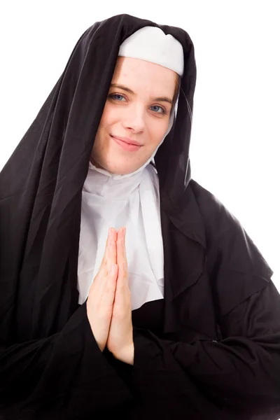 Nonne indbydende - Stock-foto