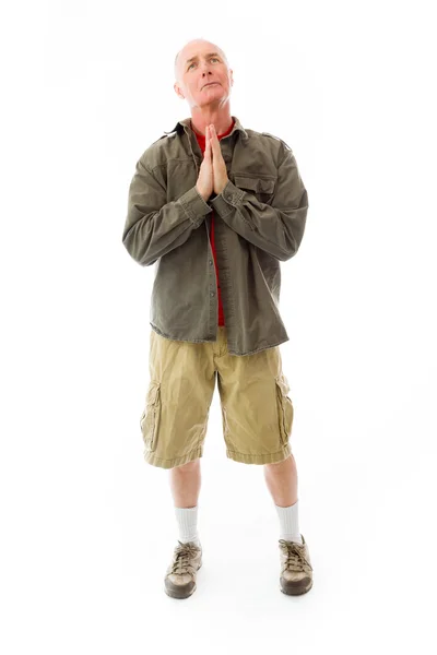 Man praying — Stock Photo, Image