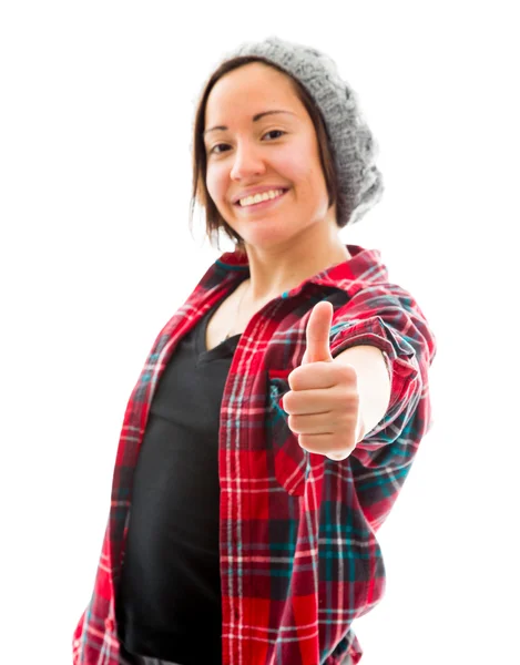 Thumbs up sign — Stock Photo, Image