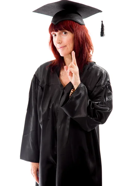 Student pointing — Stock Photo, Image