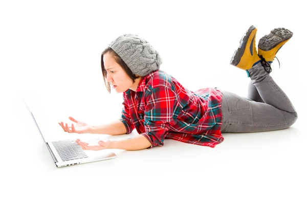 Woman looking sad — Stock Photo, Image