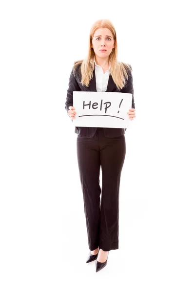 Tekst woord "help" — Stockfoto