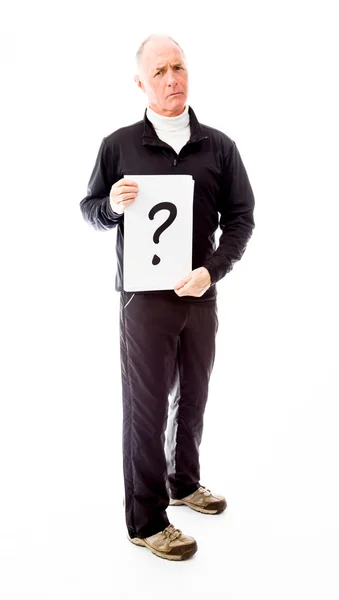 Question mark sign — Stock Photo, Image