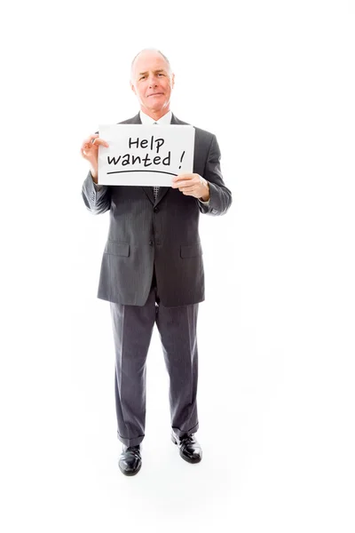 "Help wanted" message board — Stock Photo, Image