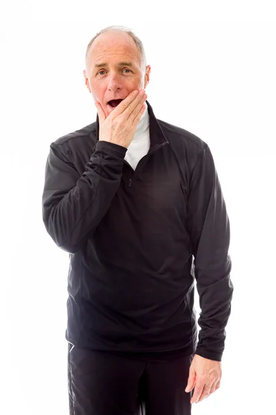 Hombre mirando sorprendido —  Fotos de Stock