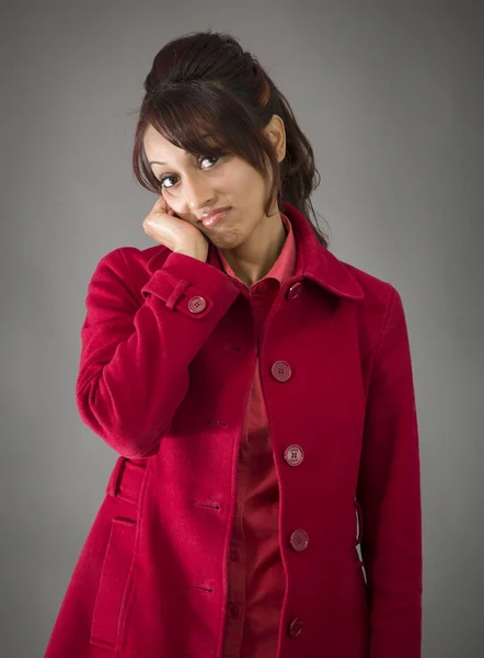 Bored woman — Stock Photo, Image