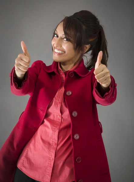 Thumbs up sign — Stock Photo, Image