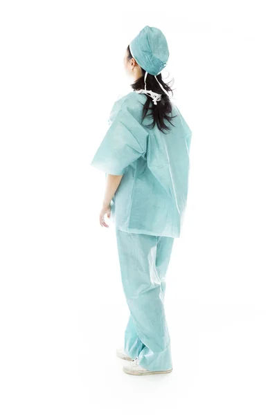 Surgeon looking up — Stock Photo, Image