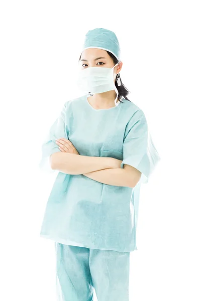 Surgeon with arms crossed — Stock Photo, Image