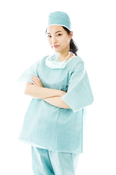 Surgeon with arms crossed — Stock Photo, Image
