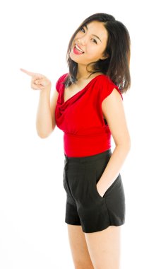 İşaret eden Kadın