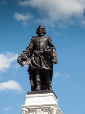 heykeli samuel de champlain