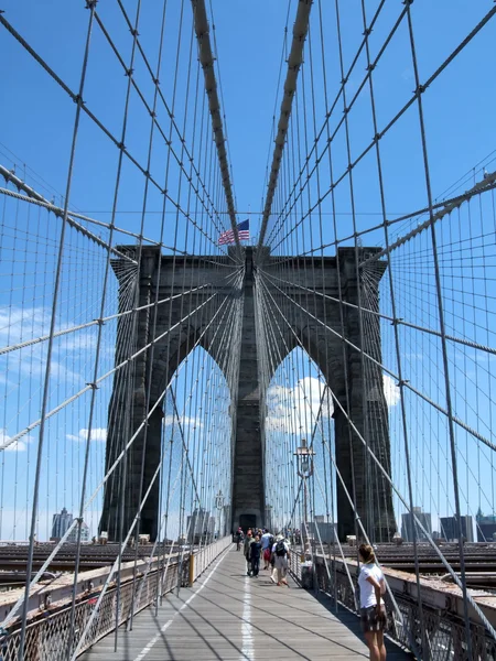 Ponte de Brooklyn — Fotografia de Stock