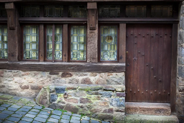 Gevel van een huis — Stockfoto