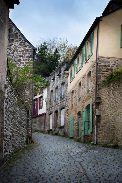 Houses along street — Stock Photo, Image