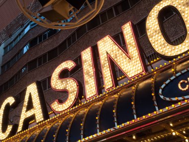 Neon casino işareti