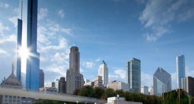 Skyscrapers of Chicago clipart