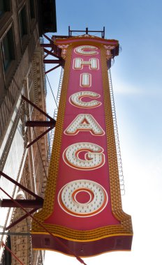 Chicago signboard clipart