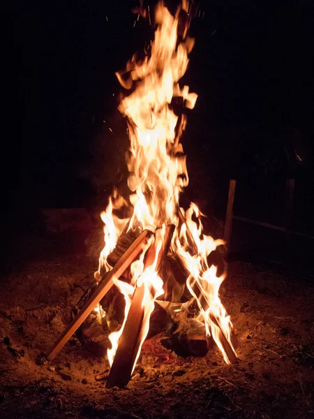 篝火 — 图库照片