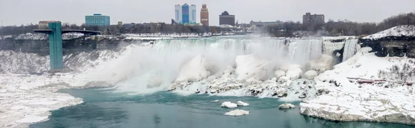 Bevroren waterval — Stockfoto