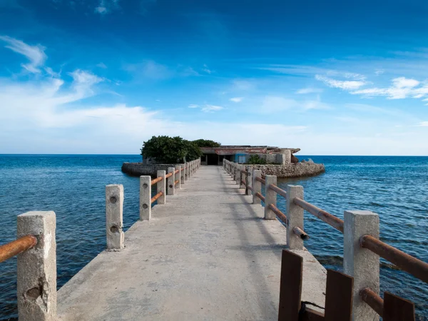 Jetty in sea — Stock Photo, Image