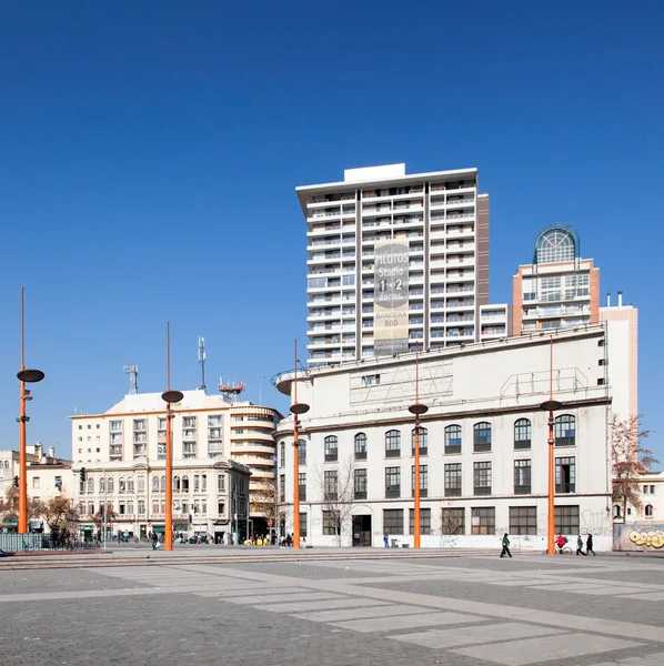 Edifici in una città — Foto Stock