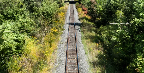 Järnvägsspår — Stockfoto