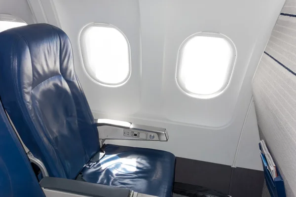 Interiores de un avión — Foto de Stock