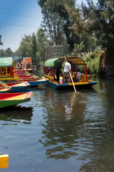 Barche in un lago — Foto Stock