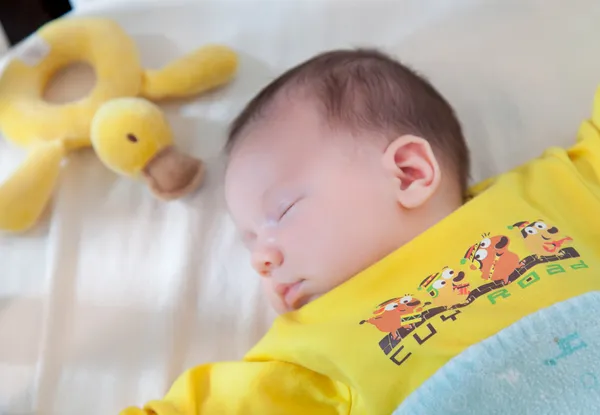 Baby boy sleeping — Stock Photo, Image