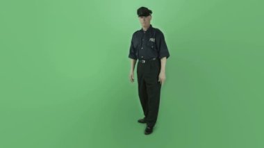 şans getirmesi için dua ile polis