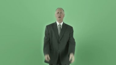 öfke içinde çığlık işadamı