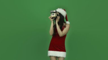 mutlu kız fotoğraf yapma