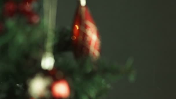 Kerstboom — Stockvideo