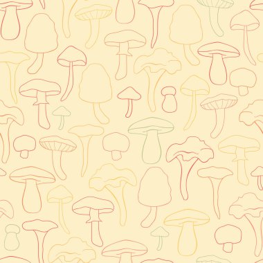 El çizimi mantarsız desen, ahşap zemin, tekstil, pankart, duvar kağıtları, ambalaj - vektör tasarımı için harika.