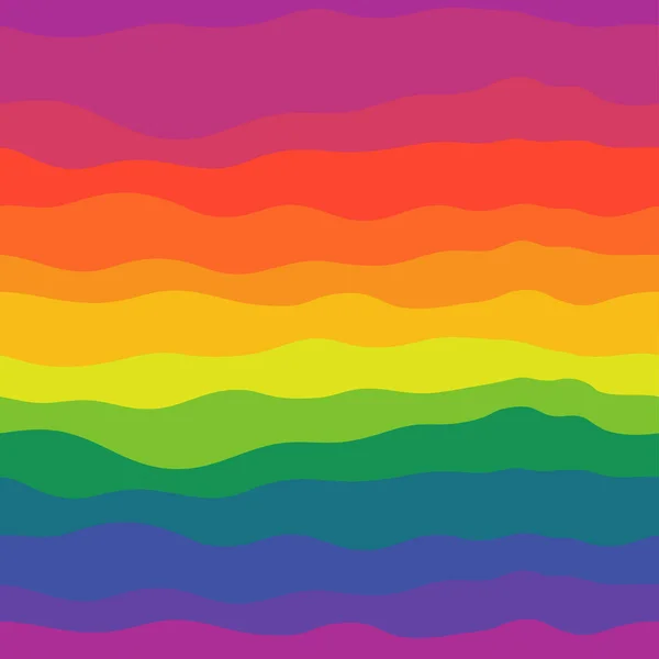 要約カラフルなシームレスなパターンと虹色 鮮やかな背景 ラッピング バナー 壁紙のための素晴らしい ベクトルデザイン — ストックベクタ